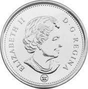 Canadian 5 Cent Coin