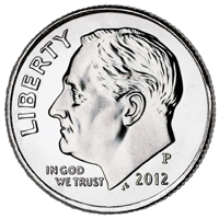 U.S. Dime Coin